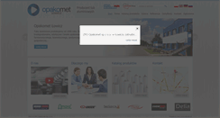 Desktop Screenshot of opakomet.lowicz.pl