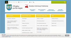 Desktop Screenshot of bip.lowicz.eu