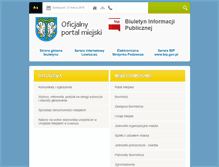 Tablet Screenshot of bip.lowicz.eu