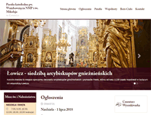 Tablet Screenshot of katedra.lowicz.pl